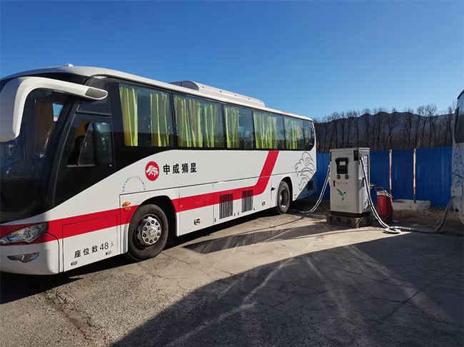 Dernière affaire concernant Station de charge de C.C 120KW en comté de Qian